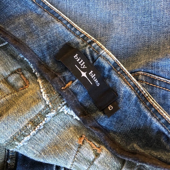 Billy Blues Mini Jean Skirt Size 6 - Picture 3 of 3